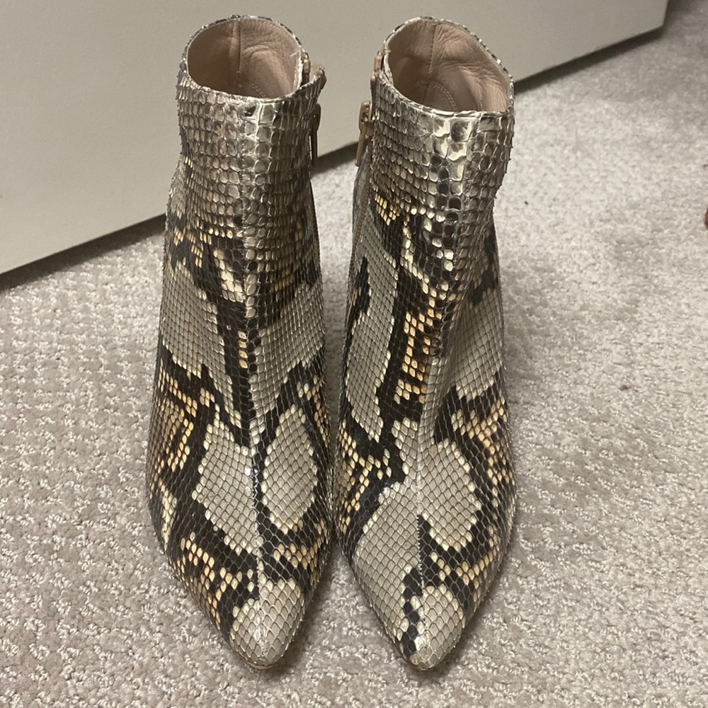 Stuart Weitzman Python Boots - image 1